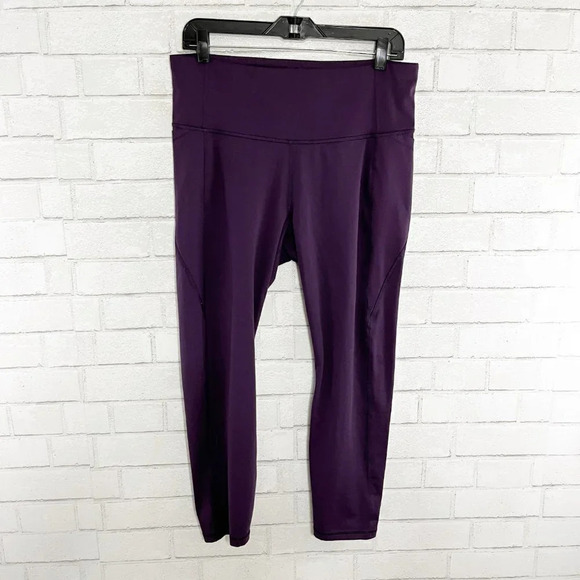 All in Motion - Target Purple Athletic Leggings with Hip Pockets Women's Size XL - Picture 1 of 6